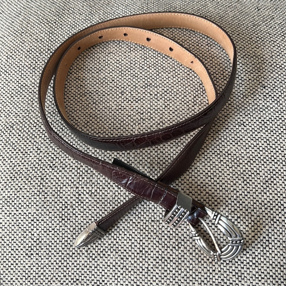 Vintage Brighton Brown Belt